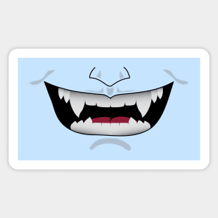 Vampire Smile Sticker